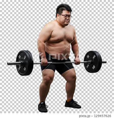 運動する男性 129457626