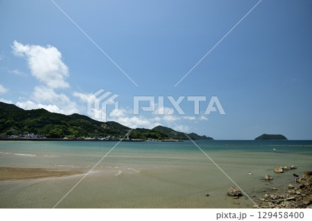 西広海岸(黒島を望む) 【和歌山県有田郡広川町】 西広海岸(黒島を望む) 【和歌山県有田郡広川町】 129458400