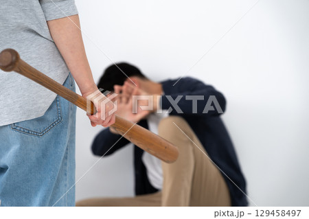 逆DV 暴力 喧嘩 バット 逆DV 暴力 喧嘩 バット 129458497