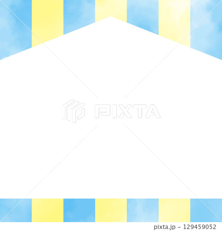 水彩のおしゃれな正方形のベクターフレーム 青系 家 不動産 水彩のおしゃれな正方形のベクターフレーム 青系 家 不動産 129459052