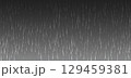 Abstract realistic rain vector texture Vertical lines of white droplets on dark gradient background 129459381