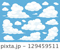 雲イラスト 129459511