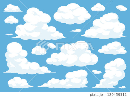 雲イラスト 雲イラスト 129459511