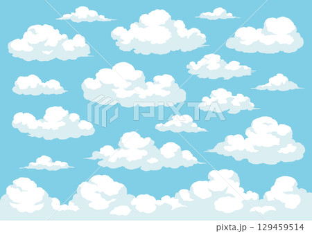 雲イラスト 129459514