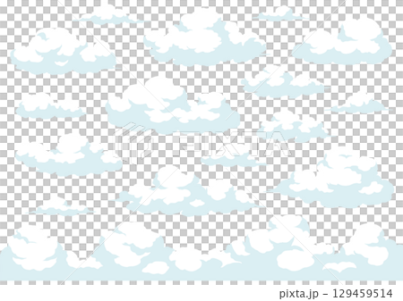 雲イラスト 129459514