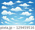 雲イラスト 129459516