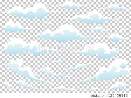 雲イラスト 129459516
