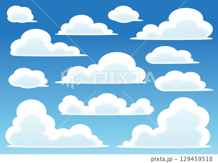 雲イラスト 129459518