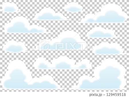 雲イラスト 129459518
