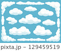 雲イラスト 129459519