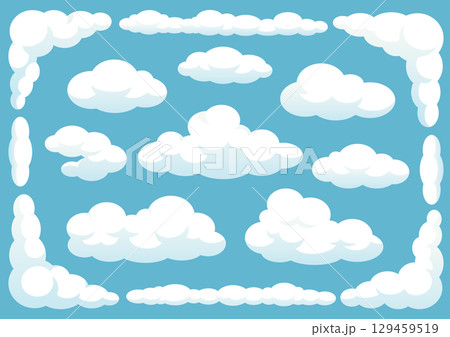 雲イラスト 129459519