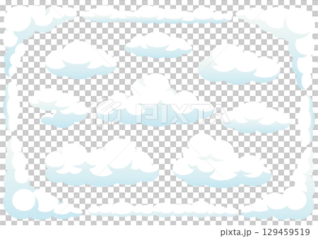 雲イラスト 129459519