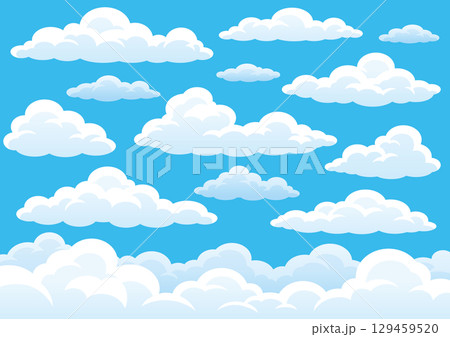 雲イラスト 129459520