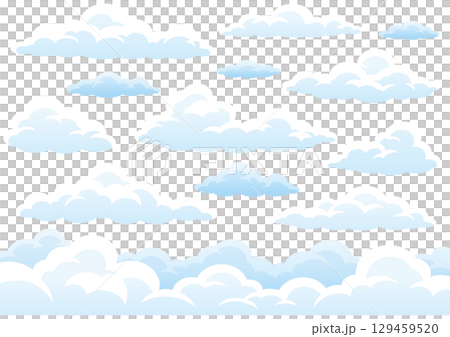 雲イラスト 129459520