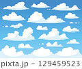 雲イラスト 129459523