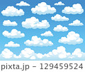 雲イラスト 129459524