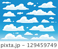 雲イラスト 129459749