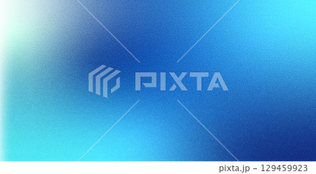 Blue noise dark gradient background. Navy grainy texture gradation cover. Christmas soft cold transition. Fresh banner template. Horizontal smooth blur retro cover. Vector illustration 129459923