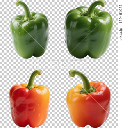 五顏六色的辣椒粉 129461081