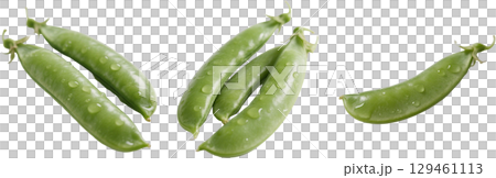 Realistic snap peas 129461113