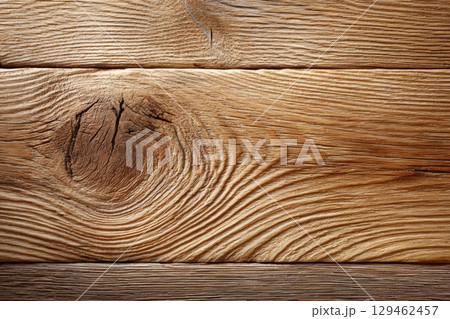 Rustic Wooden Texture Brown Wood Grain With Charming Knots And Lines, Natural Beauty 129462457