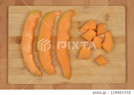 Cantaloupe melon 129463358