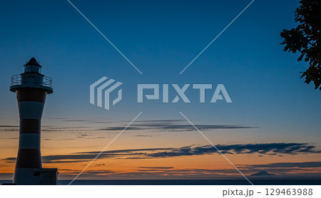 北海道 初山別村 金比羅神社の風景 北海道 初山別村 金比羅神社の風景 129463988