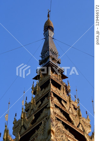 ミャンマー、マンダレー、旧王宮 129466572