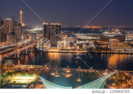 《兵庫県》神戸ベイエリア・都市夜景 129469785