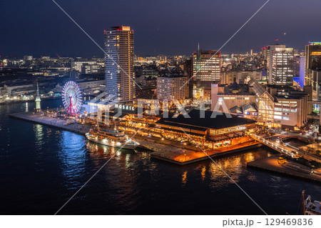 《兵庫県》神戸ベイエリア・都市夜景 《兵庫県》神戸ベイエリア・都市夜景 129469836