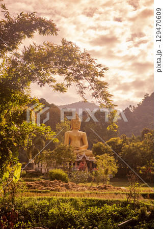 THAILAND PHRAE WAT NA KHU HA BUDDHA THAILAND PHRAE WAT NA KHU HA BUDDHA 129470609