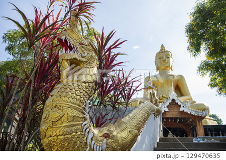 THAILAND PHRAE WAT NA KHU HA BUDDHA 129470635