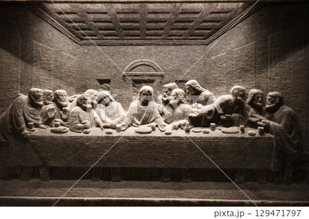 ポーランドの京都クラクフ旧市街地周辺風景 ポーランドの京都クラクフ旧市街地周辺風景 129471797