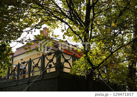 ポーランドの京都クラクフ旧市街地周辺風景 ポーランドの京都クラクフ旧市街地周辺風景 129471857