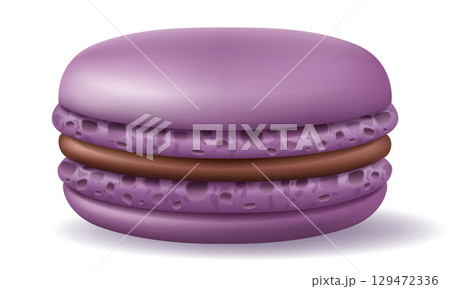 macaron french dessert cookies cake cartoon vector illustration macaron french dessert cookies cake cartoon vector illustration 129472336