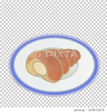 Illustration of a cornet Illustration of a cornet 129472674