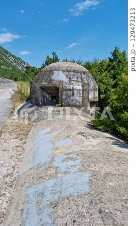 Italian World War II bunker 129473213