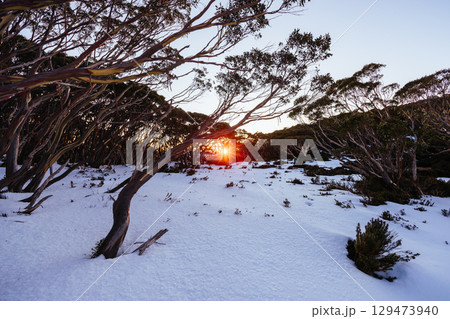 Mt St Gwinear Sunrise in Australia 129473940