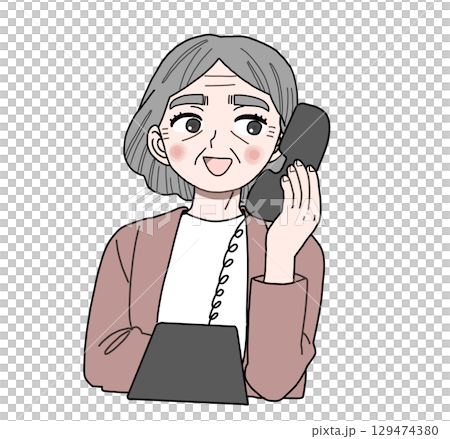 奶奶打電話 奶奶打電話 129474380