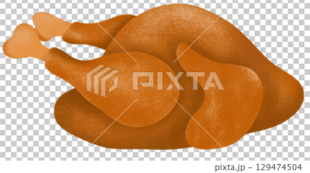 Chicken roast For thanks giving theme 129474504