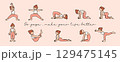 Minimalist Yoga Pose Collection for Better Living 129475145