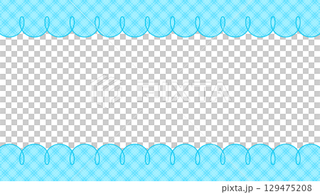 Cute light blue checkered twirl header footer 16:9 Cute light blue checkered twirl header footer 16:9 129475208