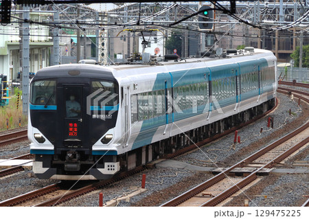 特急草津・四万号（青色E257系電車：上野⇔長野原草津口） 129475225