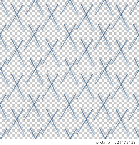 Abstract windmill blades arranged in diagonal rhythm on white background.Seamless watercolor pattern. Airy, architectural design ideal for textiles, packaging, stationery, and eco-themed branding 129475418