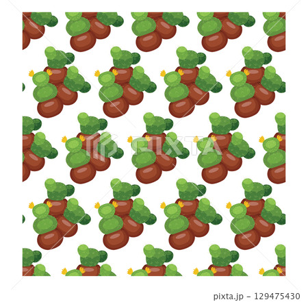 cactus, pattern, illustration, seamless, textile, wallpaper, desert, print, seamless pattern, green, graphic, mexican, botanical, fabric, drawing, no people, exotic, repetition, drawn, mexico, hand-dr 129475430