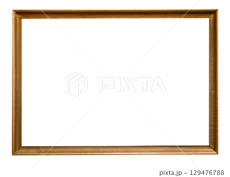 vintage horizontal narrow simple painting frame vintage horizontal narrow simple painting frame 129476788