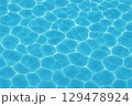 透明感のある水面のイラスト 129478924