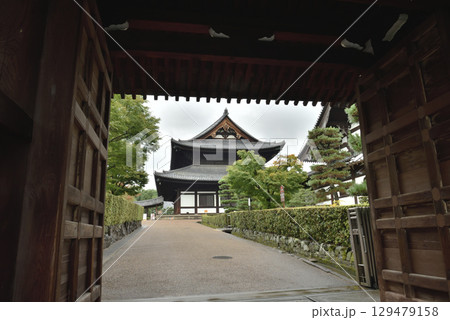 東福寺 日下門から見る仏殿(京都市東山区) 東福寺 日下門から見る仏殿(京都市東山区) 129479158