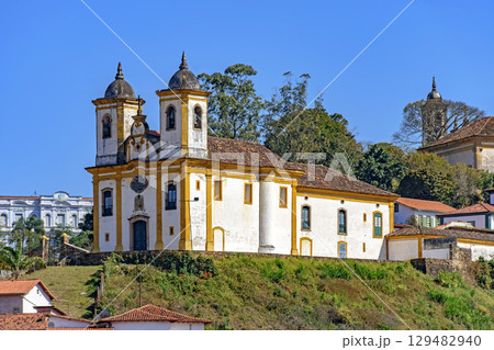 Church in the city of Ouro Preto Church in the city of Ouro Preto 129482940