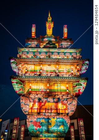 Noshiro Tenku no Fuyajo Tanabata Festival Lantern Castles in the Sky in Noshiro , Akita, Japan Noshiro Tenku no Fuyajo Tanabata Festival Lantern Castles in the Sky in Noshiro , Akita, Japan 129484654